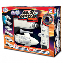 Магнитный конструктор Транспорт "Смешай и собери". Серия Космос   Стартовый набор - «globural.ru» - Чебоксары