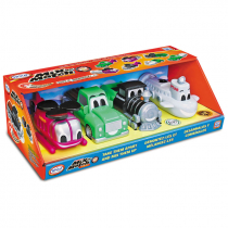 Магнитный конструктор Транспорт "Смешай и собери". Малыш №2. Стартовый набор  - «globural.ru» - Чебоксары