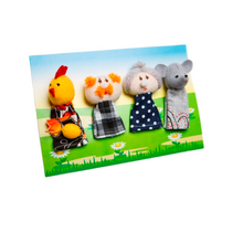 Набор пальчиковых кукол к сказке "Курочка Ряба" - «globural.ru» - Чебоксары