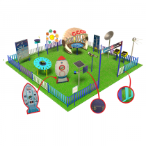 Космическая площадка (комплект Про плюс) - «globural.ru» - Чебоксары