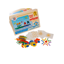 Игровой набор Фребеля "Узоры. Дымковская игрушка" (серия "Красота вокруг нас") - «globural.ru» - Чебоксары