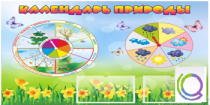 Стенд "Календарь природы" (вариант 2) - «globural.ru» - Чебоксары