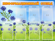Стенд информационный с 7 карманами - «globural.ru» - Чебоксары