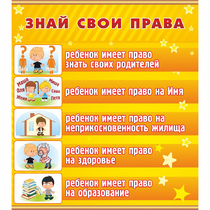 Стенд "Знай свои права" - «globural.ru» - Чебоксары