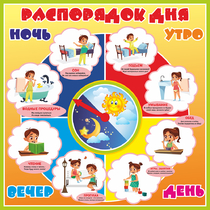 Стенд "Распорядок дня" - «globural.ru» - Чебоксары