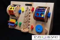 Двусторонняя тактильная панель «Елочка» - «globural.ru» - Чебоксары