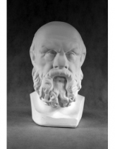 Гипсовая голова Сократ - «globural.ru» - Чебоксары