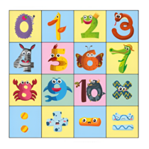 Коврик для логобота Пчелка "Цифры" - «globural.ru» - Чебоксары