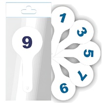 Касса-веер цифр от 0 до 9 - «globural.ru» - Чебоксары