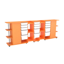 Модульные стеллажи 'Робик 002' - «globural.ru» - Чебоксары