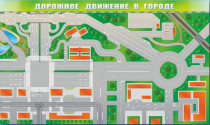 Доска магнитно-маркерная панорамная "Дорожное движение в городе" - «globural.ru» - Чебоксары
