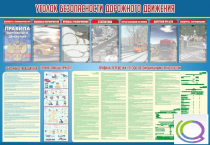 Стенд "Уголок безопасности дорожного движения" (вариант 4) - «globural.ru» - Чебоксары