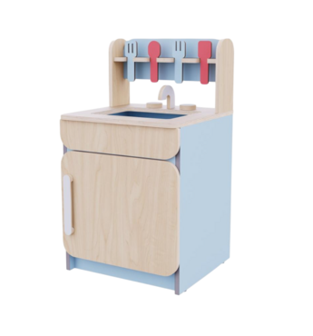 Раковина со столовыми приборами из коллекции «НЕГА» (голубой) - «globural.ru» - Чебоксары