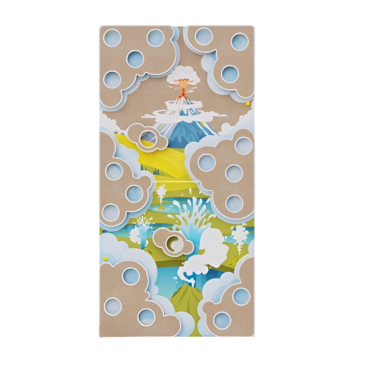 Скалодром для детей «Вулканы и гейзеры Камчатки» из серии «Моя Россия» - «globural.ru» - Чебоксары