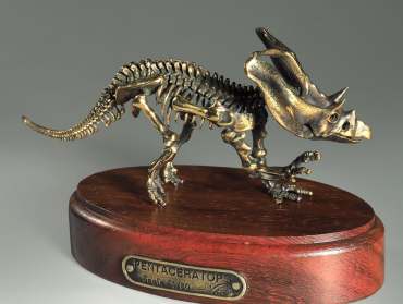 Модель скелета динозавра Pentaceratops - «globural.ru» - Чебоксары