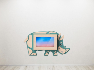 «Носорог» - Декоративная сенсорная панель 32" - «globural.ru» - Чебоксары