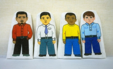 Набор пальчиковых кукол "Расы" - «globural.ru» - Чебоксары