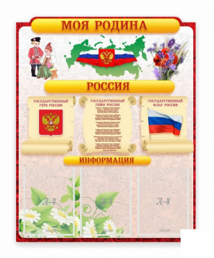 Стенд "Наша родина Россия" - «globural.ru» - Чебоксары