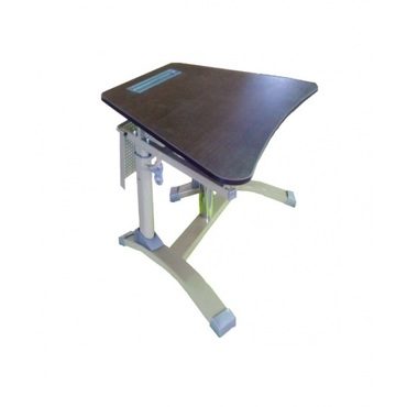 Универсальное одноместное учебное место с эргономичной столешницей из МДФ (р.гр. №2-6) и наклоном столешницы  - «globural.ru» - Чебоксары