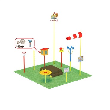 Метеорологическая площадка (комплект оптима без ограждения) - «globural.ru» - Чебоксары